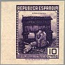 Spain 1939 Email Campaign 10 CTS Violet Edifil NE 47. España ne47. Uploaded by susofe